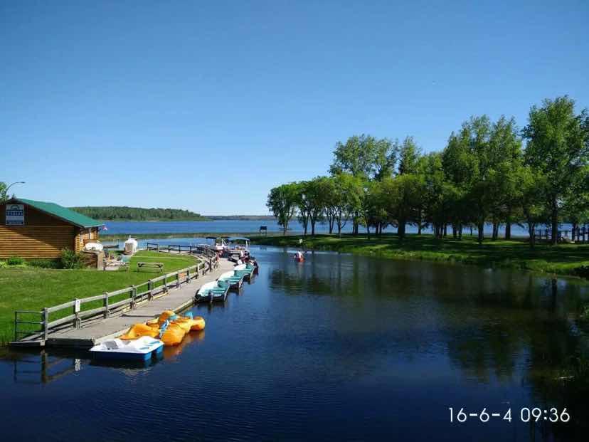 Greenwater Fisherman'S Cove Hotel Porcupine Plain Bagian luar foto